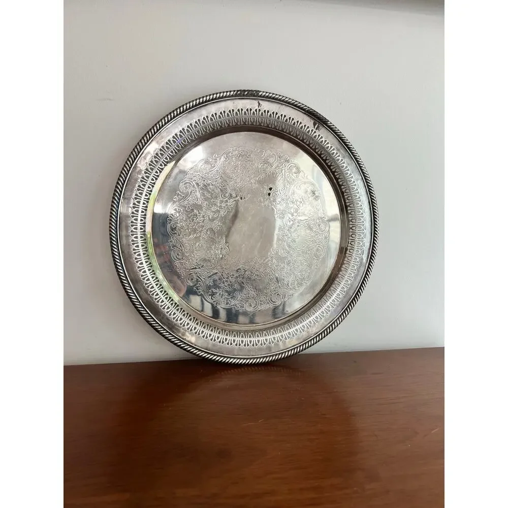 International Silver Company Silver Plate Platter